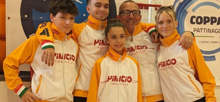 Pincio alla Coppa Italia Inline Freestyle FISR 2024